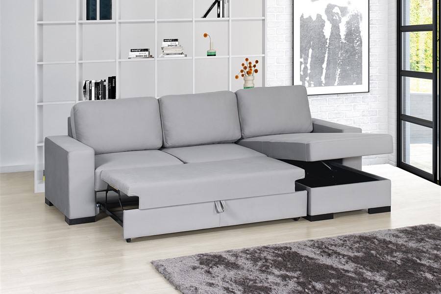 Sofá Riga chaise (1) (Solar Light Grey)